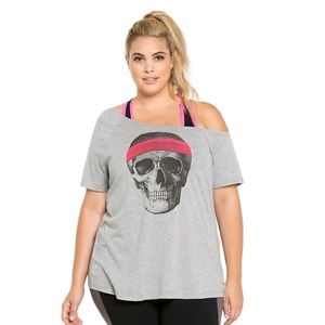 Torrid Active Skull Tee